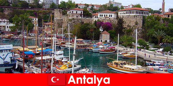 Turkey Antalya Resort di pantai Mediterranean