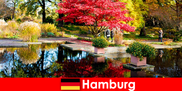 Hamburg sebuah bandar pelabuhan dengan taman besar untuk percutian yang merehatkan