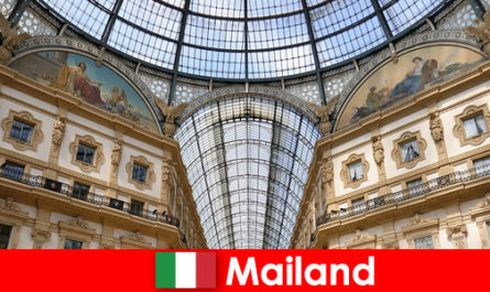 Suasana misteri di Milan dengan simbol Renaissance