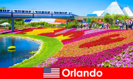 Orlando modal pelancong Amerika Syarikat dengan pelbagai Taman tema