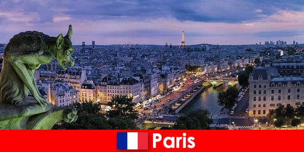 Paris bandar artis dengan fasangan istimewa dengan bangunan