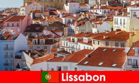 Lisbon bandar tepi pantai destinasi atas dengan matahari pantai dan makanan yang lazat