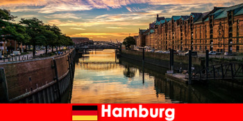 Keindahan seni bina dan hiburan untuk percutian pendek di Hamburg Jerman