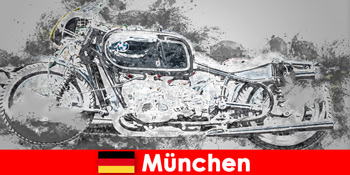 Motorwelt di Munich Jerman untuk mengagumi dan menyentuh bagi pelancong dari seluruh dunia
