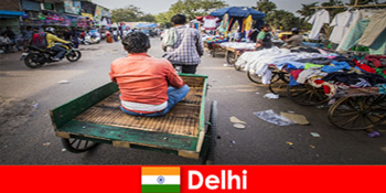 Cuti di luar negara Sibuk jalan-jalan dan banyak hiruk-pikukcirikan Delhi di India