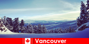 Percutian musim sejuk di Vancouver Canada dengan keseronokan ski untuk keluarga pelancongan