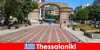 Alami cara hidup tradisional dan bangunan bersejarah di Thessaloniki Greece