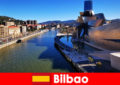 Bilbao Terokai Sepanyol dengan basikal Holidaymakers pada musim panas