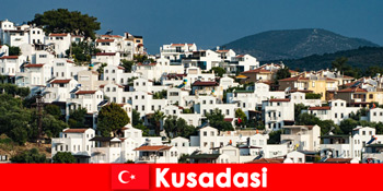 Pantai yang hebat dan hotel popular di Kusadasi Turki untuk orang yang tidak dikenali